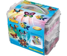 Hama Beads - Midi - didelė laikymo dėžutė su 12000 karoliukų (6751)