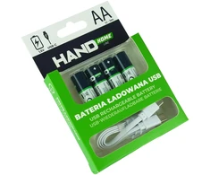 Plastrol Bateria ładowana usb-c, 2600mwh, 4xaa