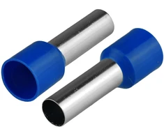 HAND Końcówka tulejkowa izolowana do przewodów 1x16mm2; dł tulejki 28,2mm mėlyna 50 vnt.