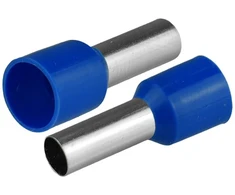 HAND Įvorinė izoliuota gyslų apvada vieloms 1x10mm2; įvorės ilgis 21,5mm mėlyna 20 vnt.