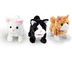 „Happy Pets“ – „Pretty Little Kitty“ – vaikščiojantis ir miaukiantis kačiuko žaislas (įvairūs)