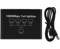 ATL HD43B tinklo skirstytuvas 1x4 rj45