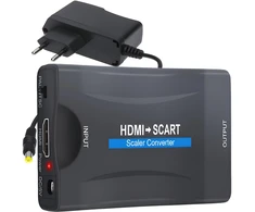 Retoo HDMI į Scart keitiklio adapteris, signalo adapteris, Euro AV jungtis, Euro FHD -E281
