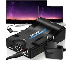 HDMI į Scart keitiklio adapteris, signalo adapteris, Euro AV jungtis, Euro FHD -E281