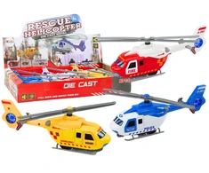 Lean Toys Policijos, Priešgaisrinės ir Gelbėjimo Tarnybų Sraigtasparnis