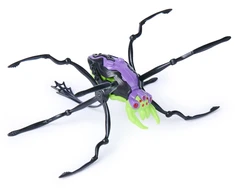 Hex Bots Šešiakampiai robotai – Skitter robotas – violetinė / žalia