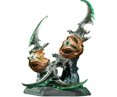 Hex Collectibles „World of Warcraft“ 20-mečio jubiliejaus „Warglaives of Azzinoth“ kolekcinio leidimo replika