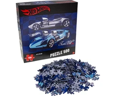Hot Wheels - Dėlionė „Dvigubas malūnas“, 500 detalių (60993)