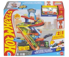 „Hot Wheels“ – miestą transformuojantis kaskadininkų garažas (JHL94)