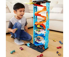 „Hot Wheels“ – transformuojantis lenktynių bokšto žaidimo rinkinys (HKX43)