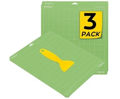 Spausdintuvas HTVRONT Cutting Mat, 34.8 cm x 37 cm, 3-pack (žalias)