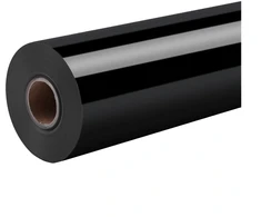 Spausdintuvas HTVRONT Glossy Self-Adhesive Film, 30.5 cm x 180 cm (juodas)