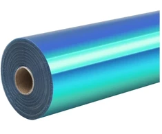 Spausdintuvas HTVRONT Holographic Self-Adhesive Film, 30.5 cm x 90 cm (turquoise)