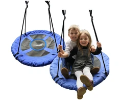 Lean Sport Vaikiškos sūpynės „Gandro lizdas“ Leansport mėlynos 80 cm