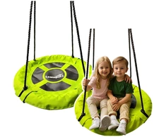 Lean Sport Vaikiškos sūpynės Leansport Gandralizdis, 60 cm, žalia