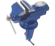 Staliaus spaustuvas TOP TOOLS 60 mm su sukimosi pagrindu