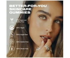IMARAÏS BEAUTY - GLOW - ODOS PRIEŽIŪROS GUMINUKAI Citrinų skonio - 30 vnt.