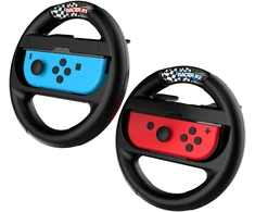 „iMP Tech“ dviejų ratų komplektas su lipdukų rinkiniu, skirtas „Switch“ ir „Switch 2 Joy-Con“ valdikliams