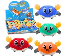 Lean Toys Interaktyvus varomasis važiuojantis krabas