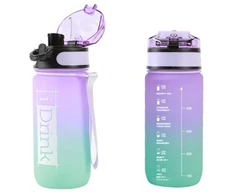 Itotal I-Drink - Tritano butelis - 500 ml violetinė ir akvamarino spalvos (ID2120)