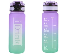 Itotal I-Drink - Tritano butelis - 750 ml violetinė ir akvamarino spalvos (ID2121)