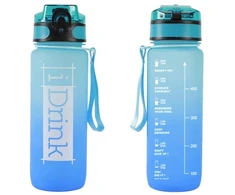 Itotal I-Drink - Tritano butelis - 750 ml. šviesiai mėlyna ir mėlyna (ID2127)