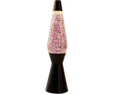 iTotal - Lavos lempa 36 cm - Juodas pagrindas ir blizgučiai (XL2344)