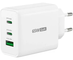 J5create – 65 W GaN USB-C 3 prievadų įkroviklis – ES