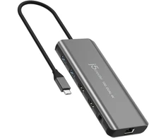 J5create – USB-C dviguba 4K HDMI 10Gbps mini dokas