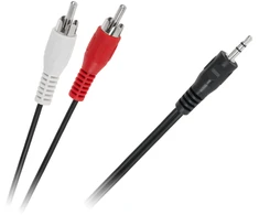 JACK 3.5-2 x RCA kabelis 10m