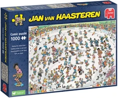 Dėlionė Jan Van Haasteren Janas van Haasterenas – važinėjimas ant čiuožyklos (1000 vnt.)