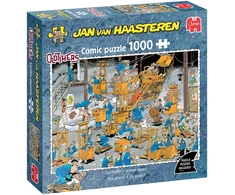 Dėlionė Jan van Haasteren – Oldtimers Go Forth! (1000 vienetų)
