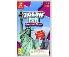 Jigsaw Dėlionės linksmybės: didžiausi miestai (kodas dėžutėje) – „Nintendo Switch“.