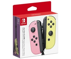 „Joy-Con“ pultelių pora pastelinės rožinės/pastelinės geltonos spalvos