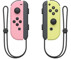 „Joy-Con“ pultelių pora pastelinės rožinės/pastelinės geltonos spalvos