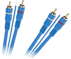 Oem Kabelis 2 x RCA - 2 x RCA + laidas 5 m