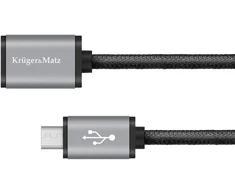 USB laidas - mikro USB lizdas-kištukas 0.2 m Kruger &amp; Matz