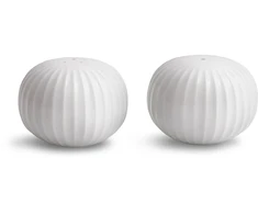Kähler - Hammershøi druskos ir pipirų rinkinys - H6 cm - Baltas
