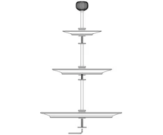 Kähler - Hammershøi Etagere - H30 cm - Balta