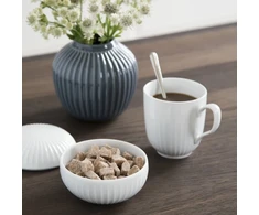 Kähler - Hammershøi Puodelis - 33 cl - Baltas