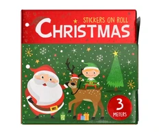 Creative Toys KALĖDOS - Lipdukai - 3 metrai ritinėlyje (24 vnt.) (1319)