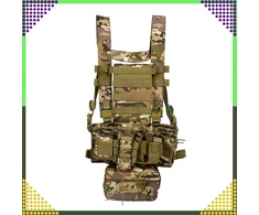 Kamizelka Taktinė karinė liemenė, apsauginė Molle, lengvas Airsoft Asg maišelis