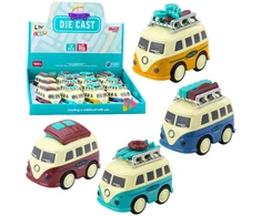 Lean Toys Žaislinis kemperis su varikliu ir judančiu bagažu