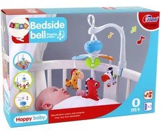 Kūdikių lovelės karuselė Lean Toys su garsais