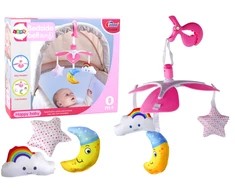 Karuzela Pakabinama kūdikių karuselė su spaustuku Lean Toys, 35x22 cm