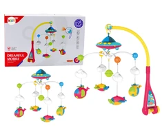 Lean Toys Vaikiška karuselė su projektoriumi ir 108 melodijomis