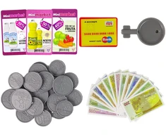 Lean Toys Kasos aparatas su liečiamu ekranu