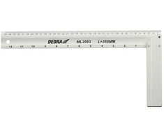 Dedra Kampuotis statybinis 350x160 mm aliuminis