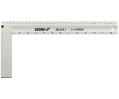 Dedra Kampuotis statybinis 350x160 mm aliuminis