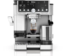 Kavos aparatas „Ninja – Luxe Café Pro“ espreso aparatas ES701EU – nuo ​​pupelių iki puodelio su įmontuotu malūnėliu ir automatiniu plakikliu